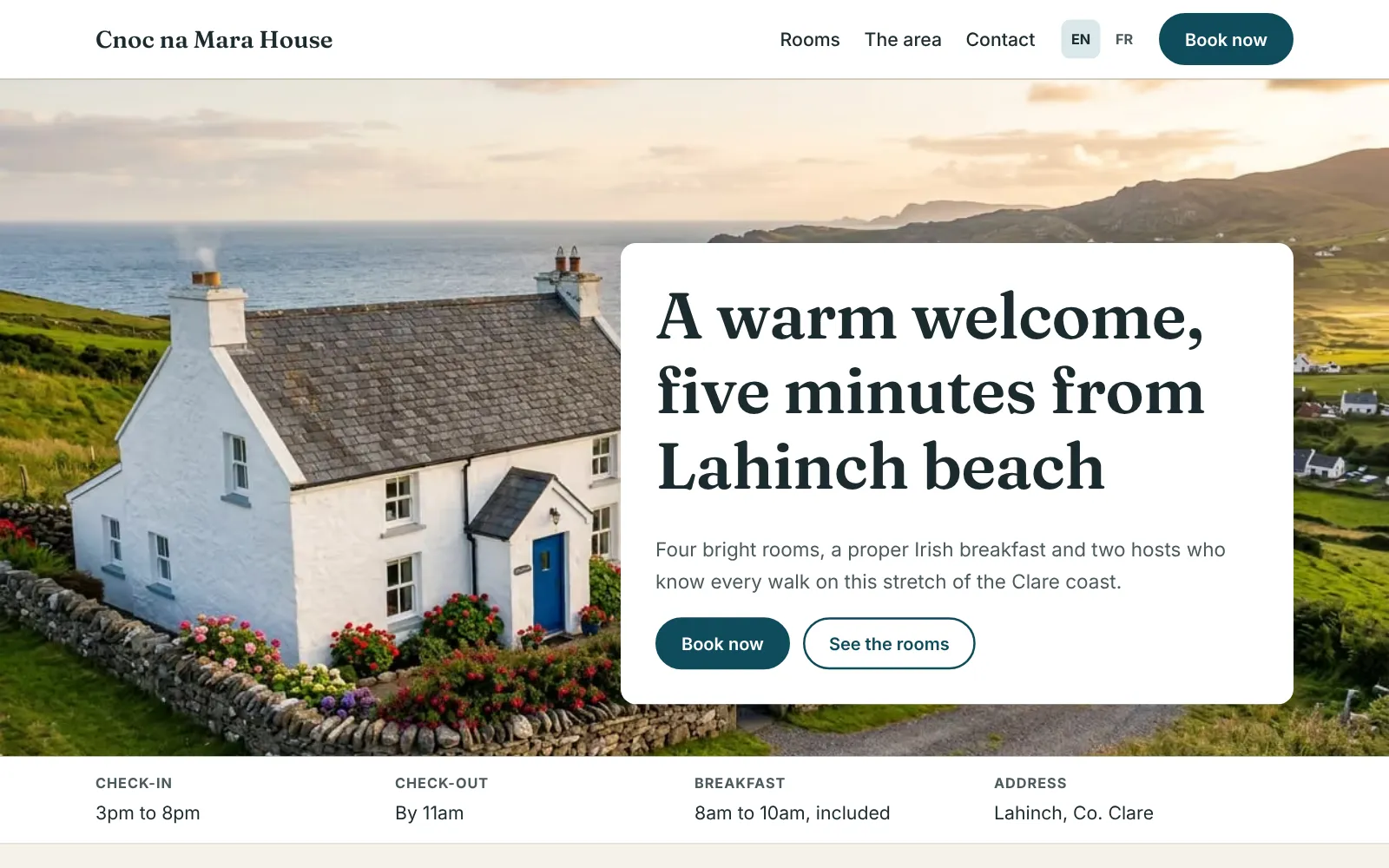 After: the same business, rebuilt by SiteAfter